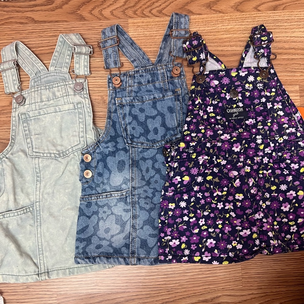 ❌❌SOLD ❌❌3 overall dresses Bundle